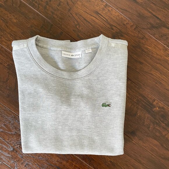 Lacoste Sport Sweatshirt - Gray, Size 32 - Picture 1 of 4